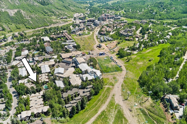 600 Carriage Way Unit L-12, Snowmass Village, CO 81615 - aerial view of property's location