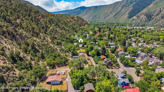 1012 Minter Ave, Glenwood Springs, CO 81601 - aerial view of residential area with a mountainous background