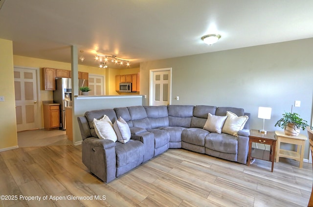 41 Angelica Cir, Parachute, CO 81635 - living area featuring light wood-style floors