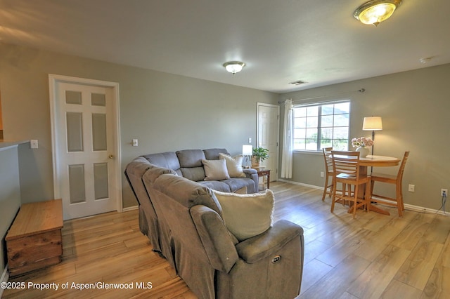 41 Angelica Cir, Parachute, CO 81635 - living room with light wood finished floors and baseboards