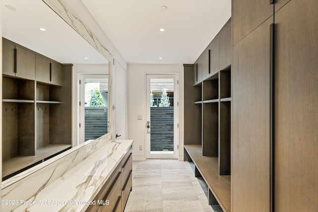 view of mudroom