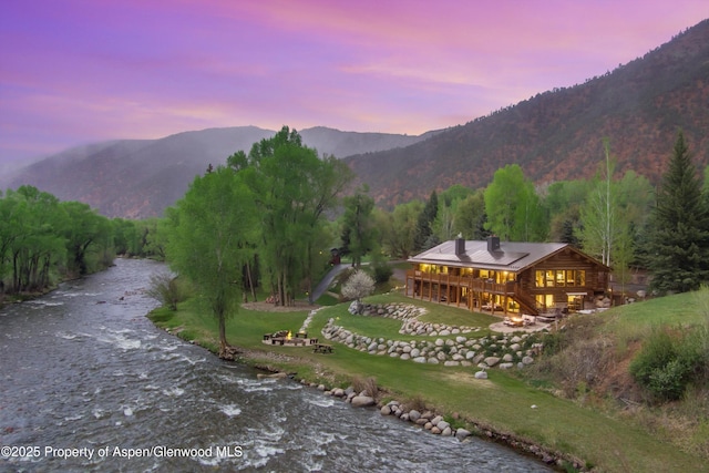 2134 Lower River Rd, Snowmass, CO 81654 - mountain view with a forest
