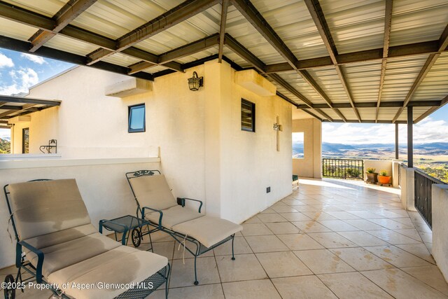 1212 County Road 238th Rd Unit 238, Silt, CO 81652 - view of patio / terrace with a balcony