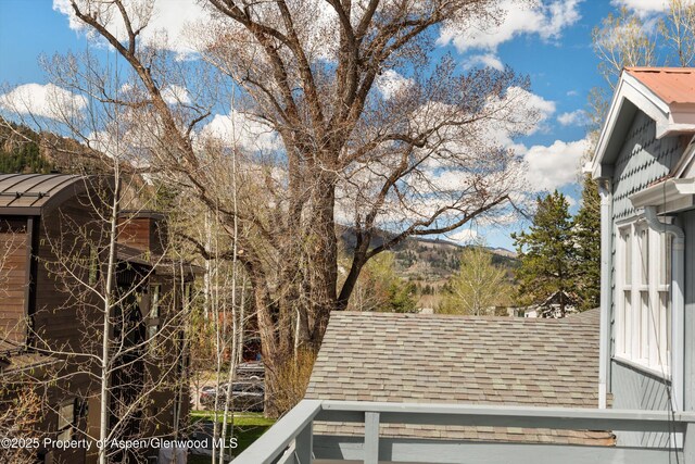 536 Spruce St, Aspen, CO 81611 - view of side of home with roof with shingles