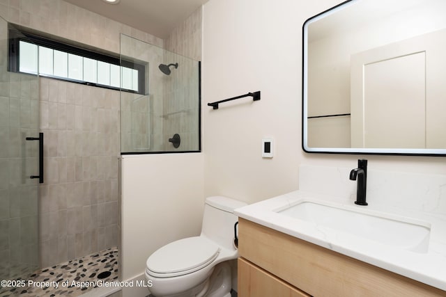 366 Stotts Mill Rd, Basalt, CO 81621 - full bath featuring vanity and tiled shower