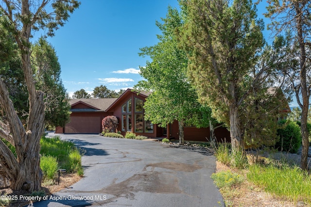 10 Cedar Cv, Glenwood Springs, CO 81601 - view of front of house with asphalt driveway and a garage