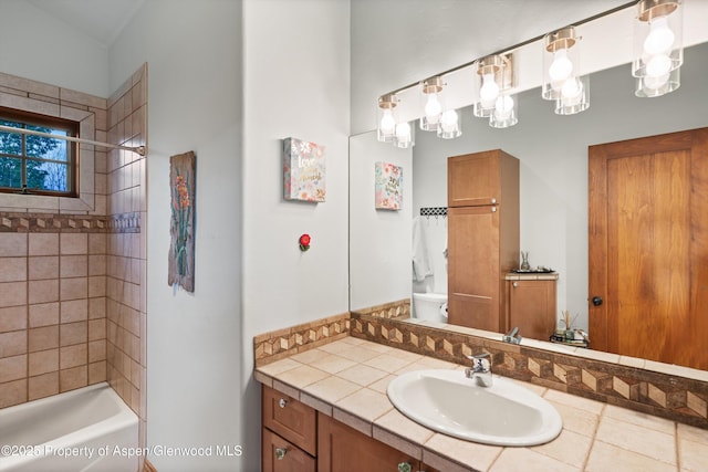 1185 Heritage Dr, Carbondale, CO 81623 - bathroom with vanity and shower / washtub combination