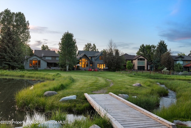 1185 Heritage Dr, Carbondale, CO 81623 - dock area with a water view
