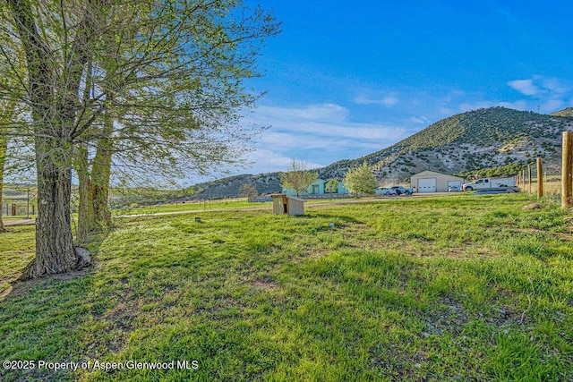 4050 County Road 7, Craig, CO 81625 - view of yard featuring a mountain view and a rural view