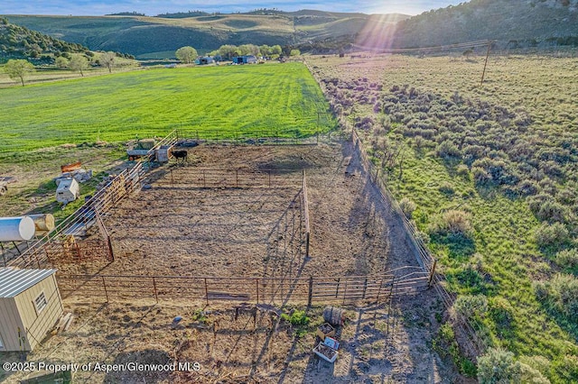 4050 County Road 7, Craig, CO 81625 - overview of rural landscape with a mountainous background