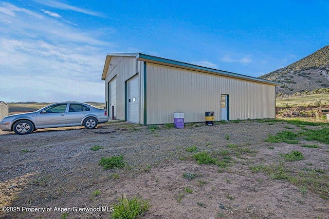 4050 County Road 7, Craig, CO 81625 - view of outdoor structure with an outbuilding and a mountain view