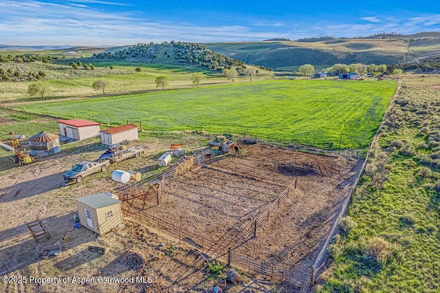 4050 County Road 7, Craig, CO 81625 - overview of rural landscape featuring a pastoral area