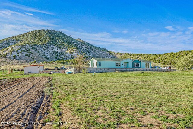 4050 County Road 7, Craig, CO 81625 - mountain view with rural landscape