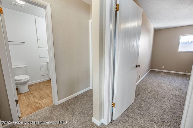 bathroom with toilet