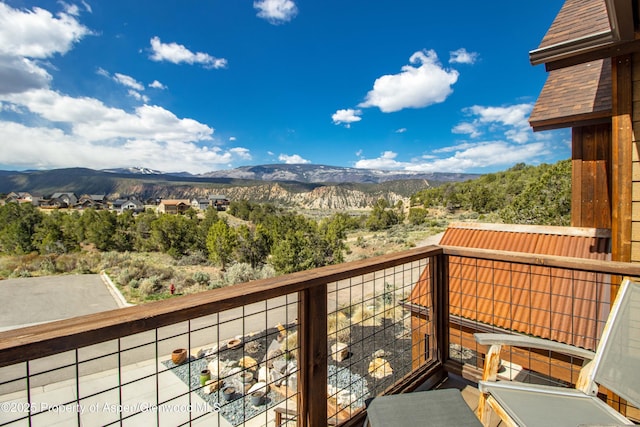 236 Paintbrush Way, Glenwood Springs, CO 81601 - balcony featuring a mountain view