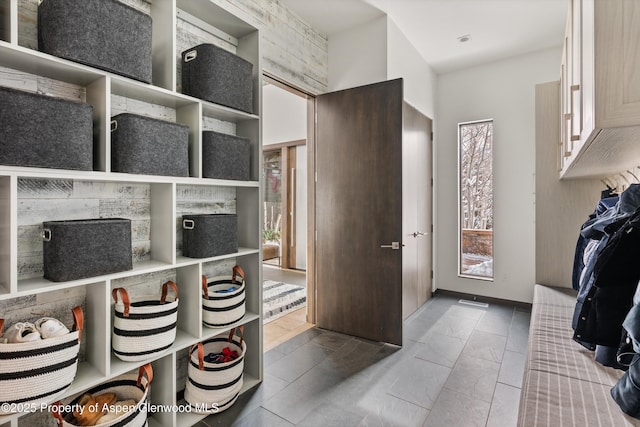 view of mudroom