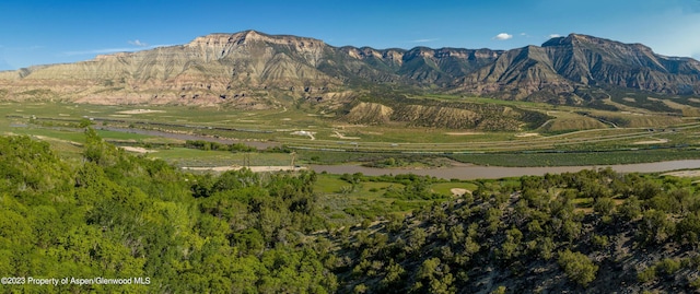 view of mountain feature