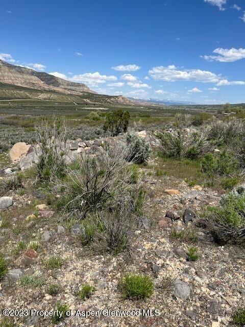 view of mountain feature