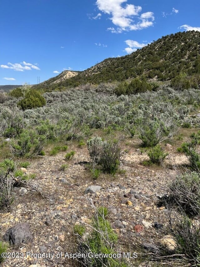 view of mountain feature