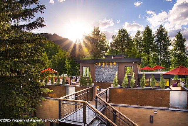 610 S W End St Unit D203, Aspen, CO 81611 - exterior space with stairway