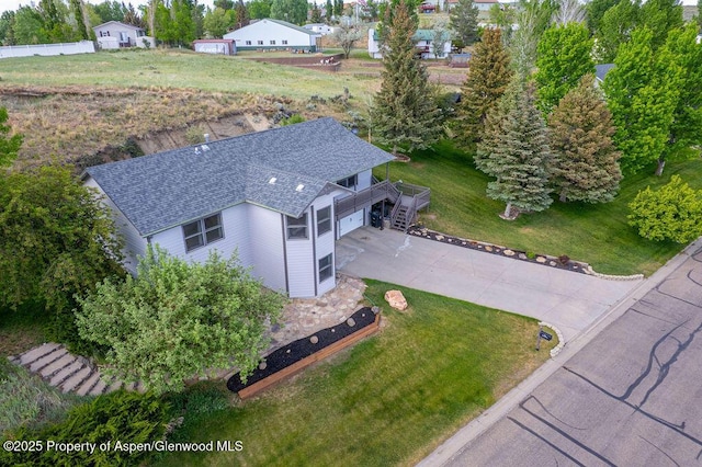 1321 Lecuyer Dr, Craig, CO 81625 - view from above of property