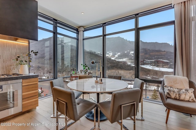 45 Wood Rd Unit 301, Snowmass Village, CO 81615 - sunroom / solarium featuring a mountain view