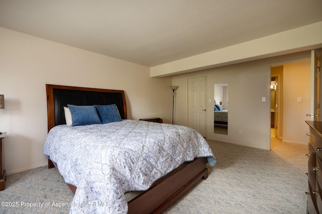 50 N Ridge Ct, Battlement Mesa, CO 81635 - bedroom with light carpet and baseboards