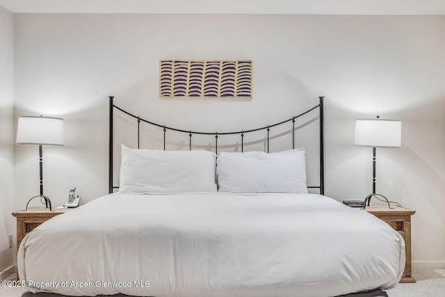 851 Ute Ave Unit B, Aspen, CO 81611 - carpeted bedroom with baseboards