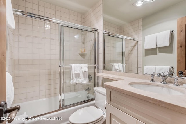 851 Ute Ave Unit B, Aspen, CO 81611 - bathroom with combined bath / shower with glass door and vanity