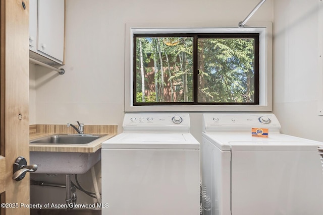 851 Ute Ave Unit B, Aspen, CO 81611 - laundry room with independent washer and dryer and cabinet space