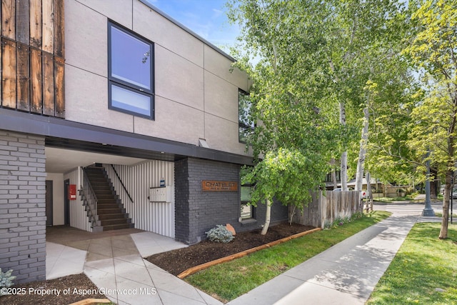 250 S Original St Unit B, Aspen, CO 81611 - view of building exterior featuring stairway