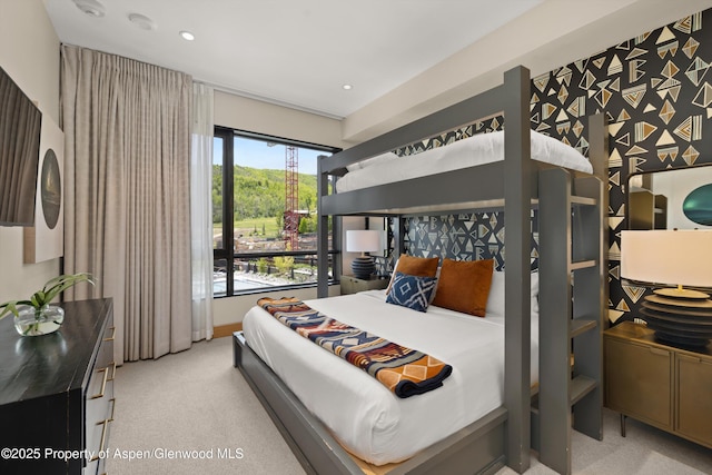 77 Wood Rd Unit 507-13, Snowmass Village, CO 81615 - bedroom with carpet floors and recessed lighting