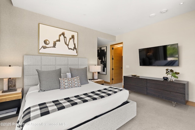 77 Wood Rd Unit 507-13, Snowmass Village, CO 81615 - bedroom featuring light colored carpet and baseboards