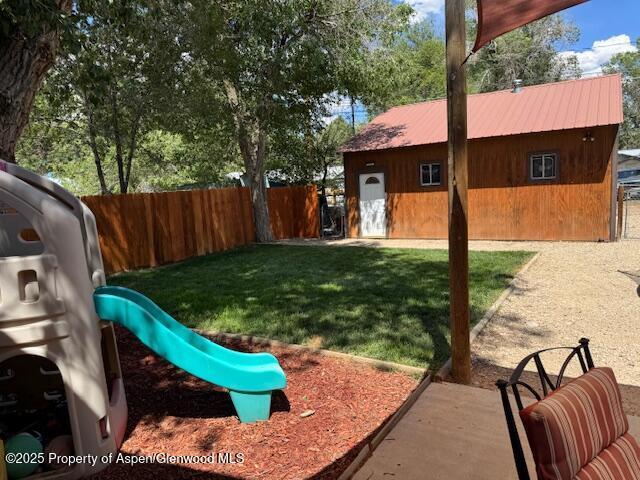 763 Tucker St, Craig, CO 81625 - view of yard featuring a playground