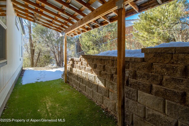 view of patio / terrace