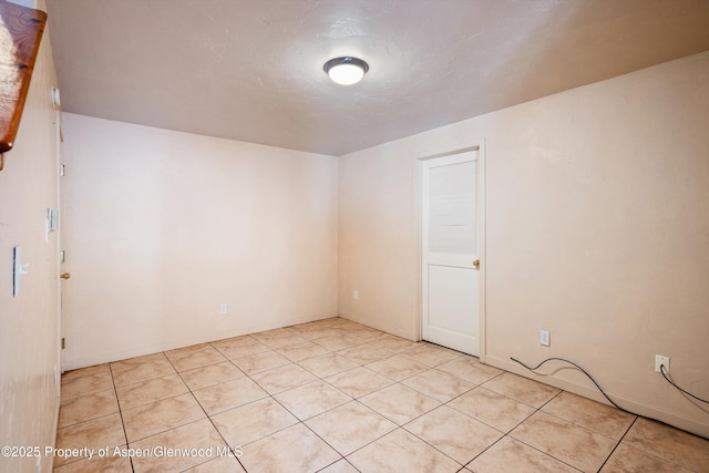 view of tiled empty room