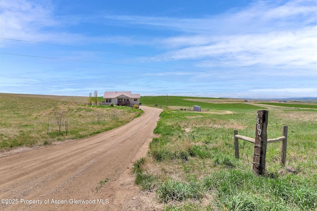 1600 County Road 30, Craig, CO 81625 - view of dirt / gravel road featuring a rural view