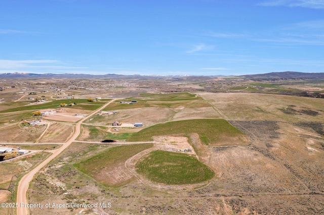 1600 County Road 30, Craig, CO 81625 - aerial view of property's location with mountains