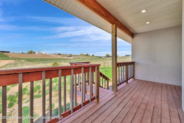1600 County Road 30, Craig, CO 81625 - deck with a view of countryside