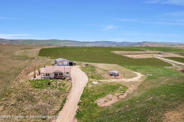 1600 County Road 30, Craig, CO 81625 - aerial view of sparsely populated area featuring a mountain backdrop