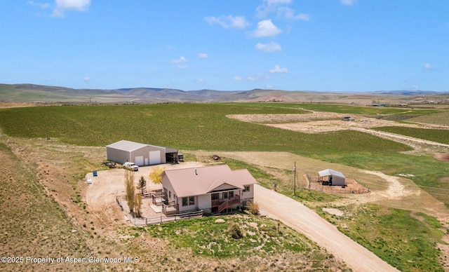 1600 County Road 30, Craig, CO 81625 - overview of rural landscape featuring a mountain backdrop