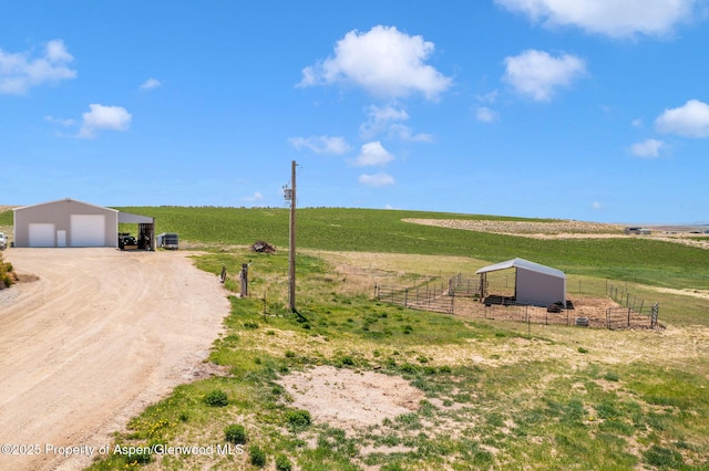 1600 County Road 30, Craig, CO 81625 - view of yard with a rural view and an outbuilding