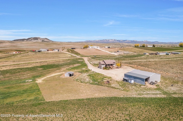 1600 County Road 30, Craig, CO 81625 - aerial view of sparsely populated area featuring a mountain backdrop