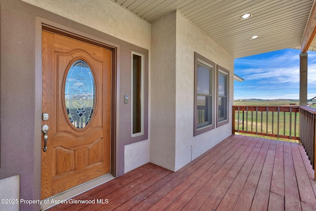1600 County Road 30, Craig, CO 81625 - entrance to property featuring stucco siding