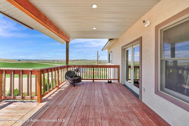 1600 County Road 30, Craig, CO 81625 - view of wooden terrace