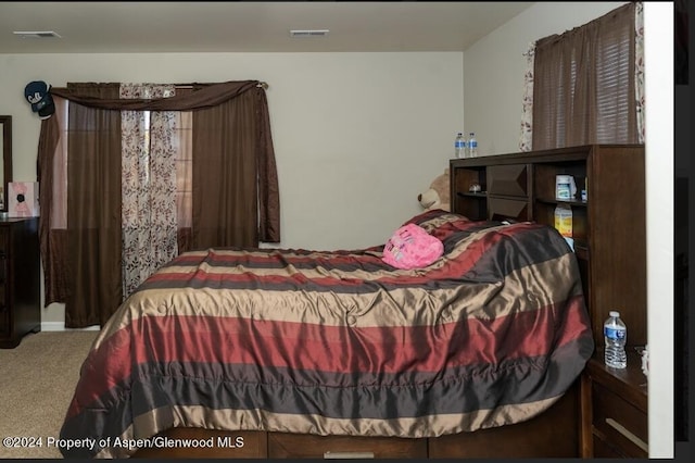 bedroom featuring carpet floors