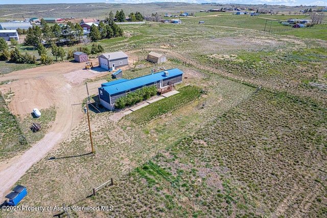 view of rural area