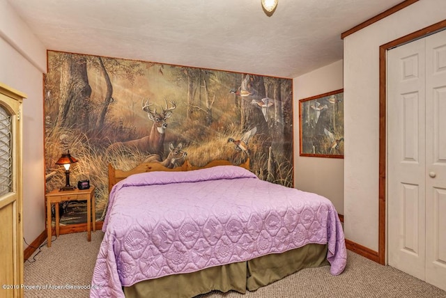 222 Crest Point Dr, Carbondale, CO 81623 - carpeted bedroom with a closet