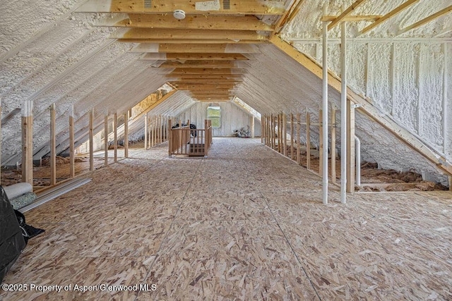 118 Highland Dr, Craig, CO 81625 - view of unfinished attic