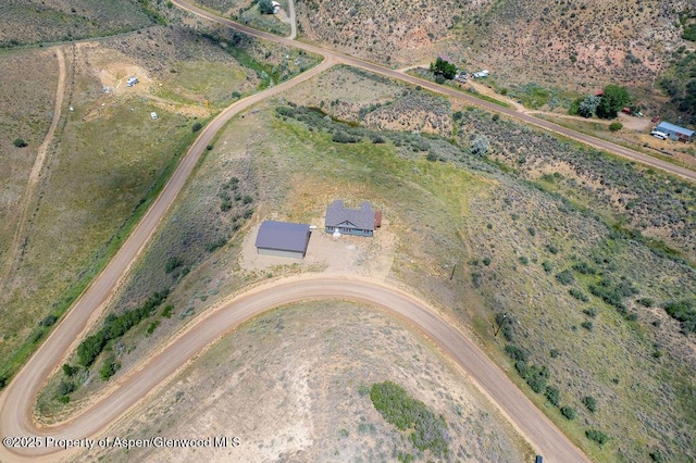 118 Highland Dr, Craig, CO 81625 - aerial overview of property's location featuring rural landscape